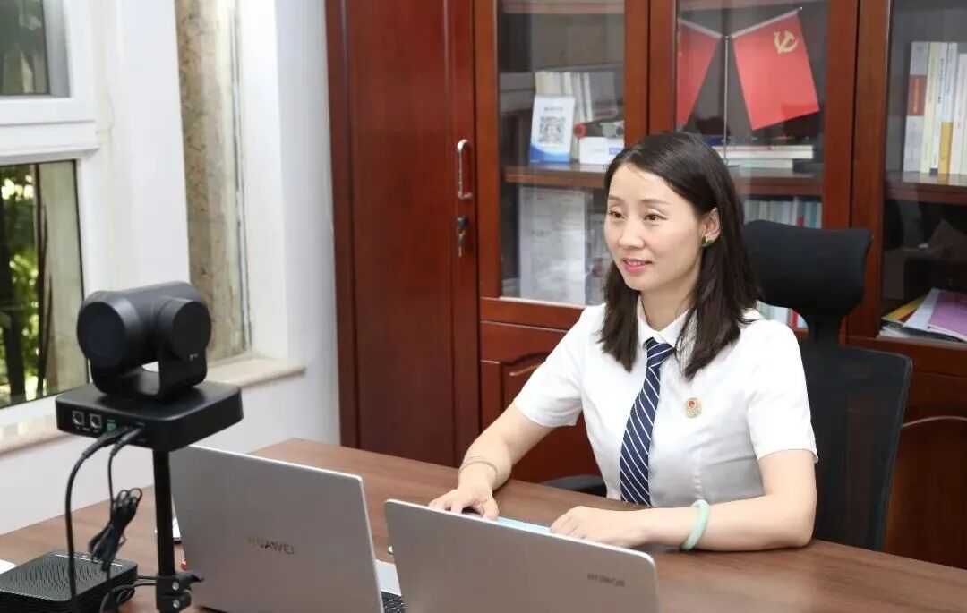 守公证底线 护跨境通行｜我处巨秀芳受邀在翼法学园开展涉外公证专题线上直播授课